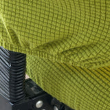 Soft Stretch Spandex Chair Seat Slipcover and Backrest Cover, Washable Chair Slipcovers fit for Office Computer Chairs