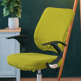 Soft Stretch Spandex Chair Seat Slipcover and Backrest Cover, Washable Chair Slipcovers fit for Office Computer Chairs