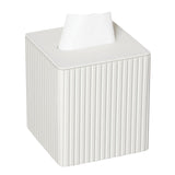 PU Leather Tissue Box Cover with Magnetic Closure, Modern Square Tissue Box Holder Decorative Organizer for Bathroom