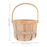 Rustic Woven Storage Basket for Eggs, 1 Pack - Bathroom Organizer for Home Use