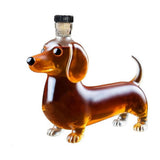 Dachshund Dog Whiskey Glasses, Funny Dachshund Wine Decanter, Unique Whiskey Decanter Animal Wine Bottles for Bar Home  Decor