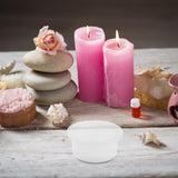 2Pcs White Silicone Wax Melt Warmer Replacement Tray for Home Aromatherapy Use