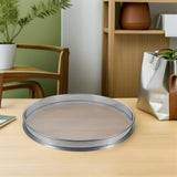 Heavy Duty Stainless Steel Dehydrator Tray, Plated Silver Mesh Dryer Screen for Fruits and Veggies