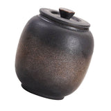 Ceramic Storage Jar Tea Lovers Gold Iron Glaze 1Pack