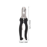 Stainless Steel Chestnut Nutcracker Set with Ergonomic Kitchen Clip for Effortless Snacking and Nut Cracking