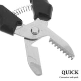 Stainless Steel Chestnut Nutcracker Set with Ergonomic Kitchen Clip for Effortless Snacking and Nut Cracking