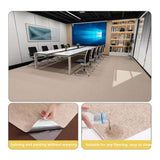 A Floor Mat Carpet Tiles 24" X 24" Peel and Stick Self Adhesive Square Carpet With Soft Pad Non Slip Carpet Floor Tiles Easy Diy for Bedroom Living Room