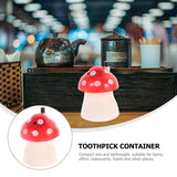 4-Pack Toothpick Holder Dispensers and Chopsticks Storage Box for Travel and Home Organization