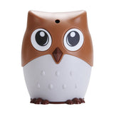 Owl Toothpick Box Easy to Use Press Button Orange Perfect for Home and Events