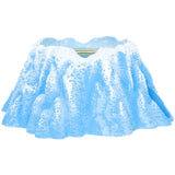 Sky Blue Wax Seal Warmer for Home Made of Resin and Metal Compact Reliable Furnace