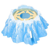 Sky Blue Wax Seal Warmer for Home Made of Resin and Metal Compact Reliable Furnace
