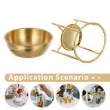 Stainless Steel Wax Melt Warmer with Stable Design for Home Use