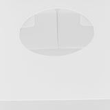 White Cubic Donation Box with Portable and Sturdy Design, Ideal Raffle Container for Games and Fundraising Events