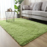 1X Grass Green Carpet Stylish Soft Shaggy Velvet Carpet for Living Room/Bedroom Children Area Rugs Carpet