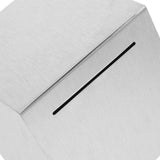 Stainless Steel Money Saving Box 12cm Must Break to Open for cash Savings Holder