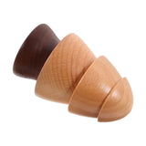 Wooden Toothpick Holder Light Yellow with Sleek Design for Kitchen Storage and Easy Access