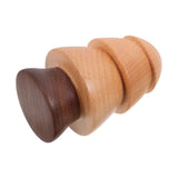 Wooden Toothpick Holder Light Yellow with Sleek Design for Kitchen Storage and Easy Access