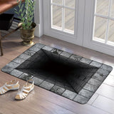 Welcome Mat Set Indoor Outdoor Entryway Floor Mat Non Slip Rubber Backing Washable Front Door Mat For Home Apartment Kitchen Patio Decor