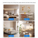 E27 Ceiling Fan with Lights, Remote Control, Dimmable LED Lighting, Quiet High-Performance Motor, Enclosed Modern Ceiling Fan for Comfortable Living