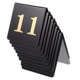 10 Pcs Numbers Acrylic Table Plate for Home Events Chic Banquet