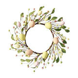 Year Round Seasonal Wreath for Front Door Home Wall Hanging, Fall and Christmas Holiday Decorations with Berries for Outdoor Display