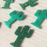 Cactus Confetti Green Tropical Summer Festive Atmosphere Easy to Use