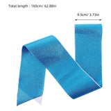 Sky-Blue Blank Sashes Glitter Material Soft Comfortable Party Favor
