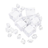 Reusable Acrylic Faux for Home Decor, Party, Bar, and Beverage Display - 1 Set