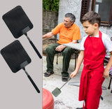 2pcs Telescopic Fly Swatter,Retractable Plastic Fly Swatter Racket with Stainless Steel Rod Suitable for Home Office