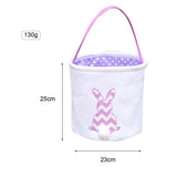 Easter Bunny Basket Bags The Easter Bunny Barrel Is a Cute Cartoon Candy Gift Basket