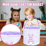 Easter Bunny Basket Bags The Easter Bunny Barrel Is a Cute Cartoon Candy Gift Basket