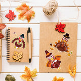 36pcs Thanksgiving Stickers for Kids Thanksgiving Activities for Kids Thanksgiving Craft Party Games DIY Make A Turkey Stickers Thanksgiving Party Favors Decorations Supplies for Toddlers