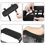 Chair Armrest Pads (2 Pack), Memory Foam Home/Office Chair Arm Rest Covers Comfy Computer Gaming Chair Cushion Removable