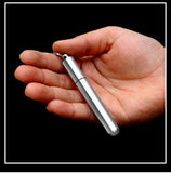 Metal Portable Toothpick Holder, aluminum alloy Pocket Toothpick Holder Aluminum Waterproof Case Toothpick Container with Keychain