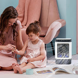 Portable Air Conditioner, Evaporative Air Cooler In 3 Speed, USB Air Personal Conditioner With Humidifier For Home Offic