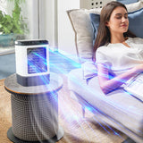 Portable Air Conditioner, Evaporative Air Cooler In 3 Speed, USB Air Personal Conditioner With Humidifier For Home Offic