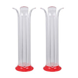 2pcs Strawberry Slicer Grape Slicer, Small Tomato And Cherry Slicer fruit Salad Making Pizza Fruit Dispenser