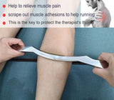 Stainless Steel Gua sha Scraping Massage Tool Tools Great Soft Tissue Mobilization Tool(Long bar) for sensitive support