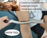 Stainless Steel Gua sha Scraping Massage Tool Tools Great Soft Tissue Mobilization Tool(Long bar) for sensitive support