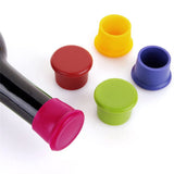 10 Pack Silicone Wine Stoppers Replace cork Airtight seal on Wine Bottles Reusable Beer Bottle Cove Wine Saver Wine Gifts Easy