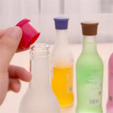 10 Pack Silicone Wine Stoppers Replace cork Airtight seal on Wine Bottles Reusable Beer Bottle Cove Wine Saver Wine Gifts Easy