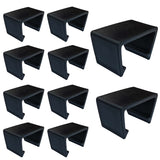 10 Pieces Outdoor Patio Furniture Clips Sectional Couch Sofa Funiture Clips Wicker Rattan Furniture Alignment Connector Wicker