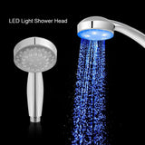 Temperature Sensitive Gradient LED Shower Head Showerheads Light Water Stream Color Changing Shower Head For Kitchen