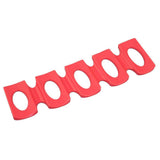 Red Silicone Wine Stacker, Foldable Red Silicone Wine Stacker, Foldable Fridge Wine Holder Beer Can Racker Bottle Holder