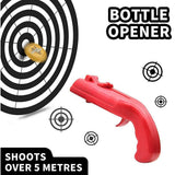 Bottle Opener,Funny Launcher Shooter Bottle Opener for Creative Drinking Game,Family Party,Bar Drinking,Outdoor Barbecue,Plastic