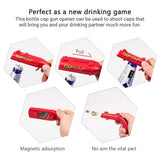 Bottle Opener,Funny Launcher Shooter Bottle Opener for Creative Drinking Game,Family Party,Bar Drinking,Outdoor Barbecue,Plastic