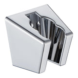 Hand Shower Bracket with Two Slot, Bathroom Shower Head Hose Hanger Sprayer Handle Holder Wall Mount Chrome