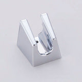 Hand Shower Bracket with Two Slot, Bathroom Shower Head Hose Hanger Sprayer Handle Holder Wall Mount Chrome