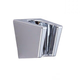 Hand Shower Bracket with Two Slot, Bathroom Shower Head Hose Hanger Sprayer Handle Holder Wall Mount Chrome