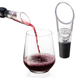 Wine Aerator Pourer Spout, Red Wine Air Aerator and Decanter Spout, Portable Instant Wine Aerating, Suitable for Most Wine